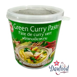Pâte de curry vert 400 gr Cock