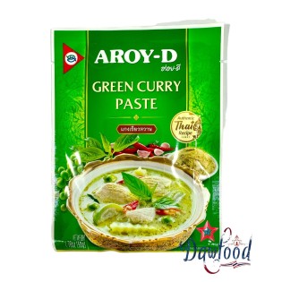 Pâte de curry vert 50 gr Aroy-D