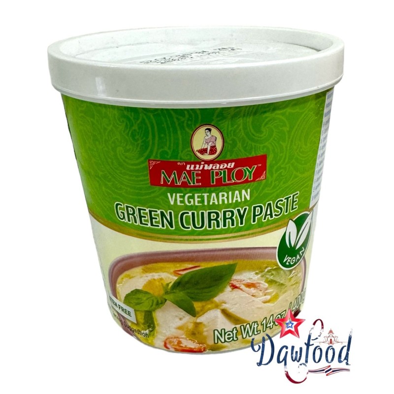 Pasta de curry verde vegetariana Mae Ploy - Dawfood Supermercado Pasta de curry verde vegetariana Mae Ploy - Dawfood Supermercado
