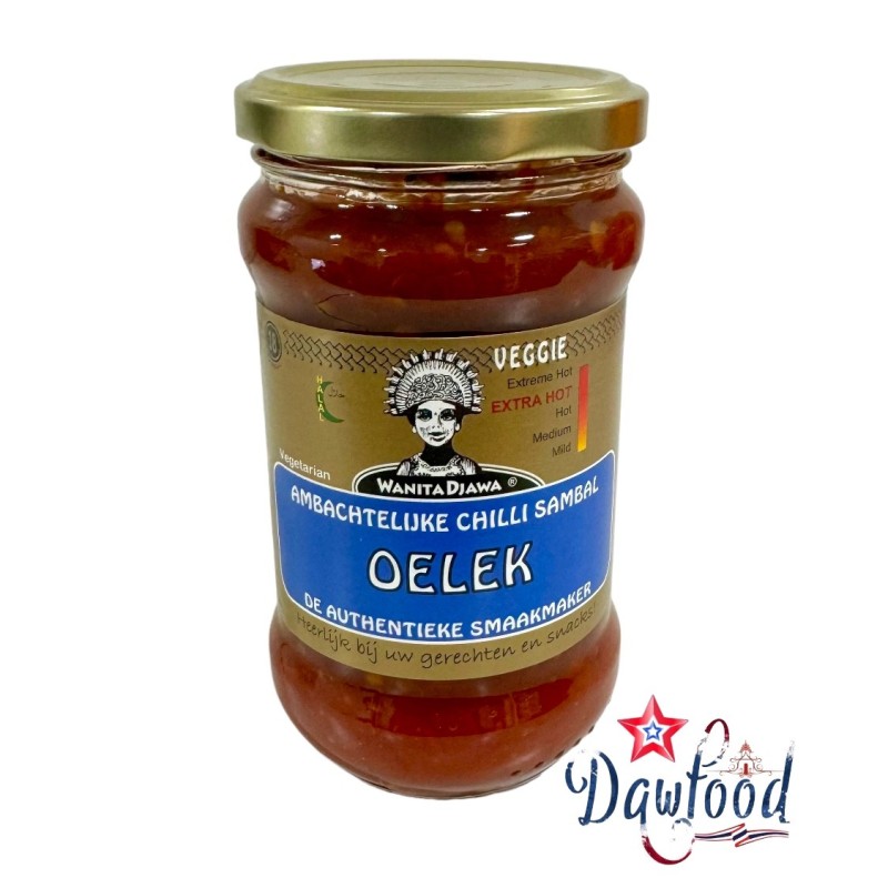 Sambal Oelek (Pasta de Chili) 290 ml Wanita | Auténtico Picante Asiático Sambal Oelek (Pasta de Chili) 290 ml Wanita | Auténtico Picante Asiático