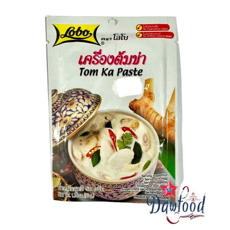 Pasta Tom Ka, sopa a base de leche de coco. Combinación de sabores Pasta Tom Ka, sopa a base de leche de coco. Combinación de sabores