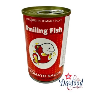 ปลากระป๋องในซอสมะเขือเทศ ตราปุ้มปุ้ย 155 gr Smiling Fish