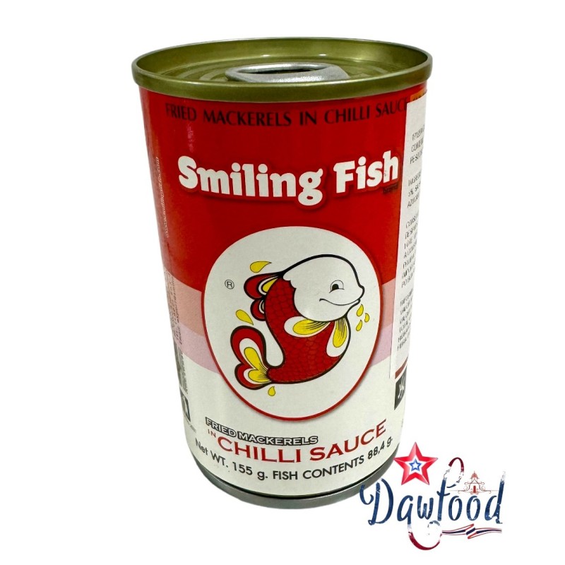 ปลากระป๋องในซอสพริก ตราปุ้มปุ้ย 155 gr Smiling Fish ปลากระป๋องในซอสพริก ตราปุ้มปุ้ย 155 gr Smiling Fish