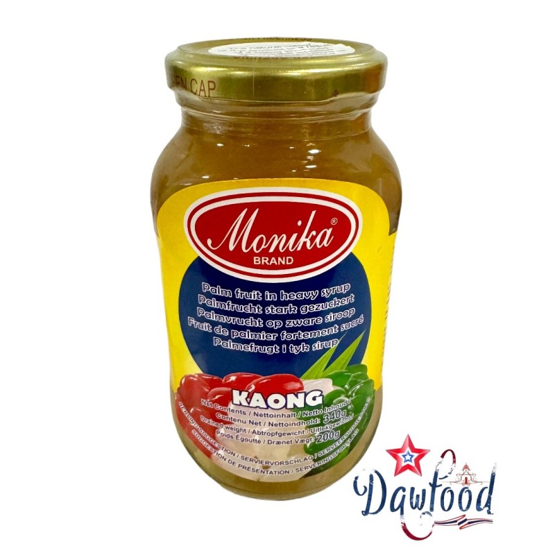 Palm fruit in heavy syrup 340 gr Monika Palm fruit in heavy syrup 340 gr Monika