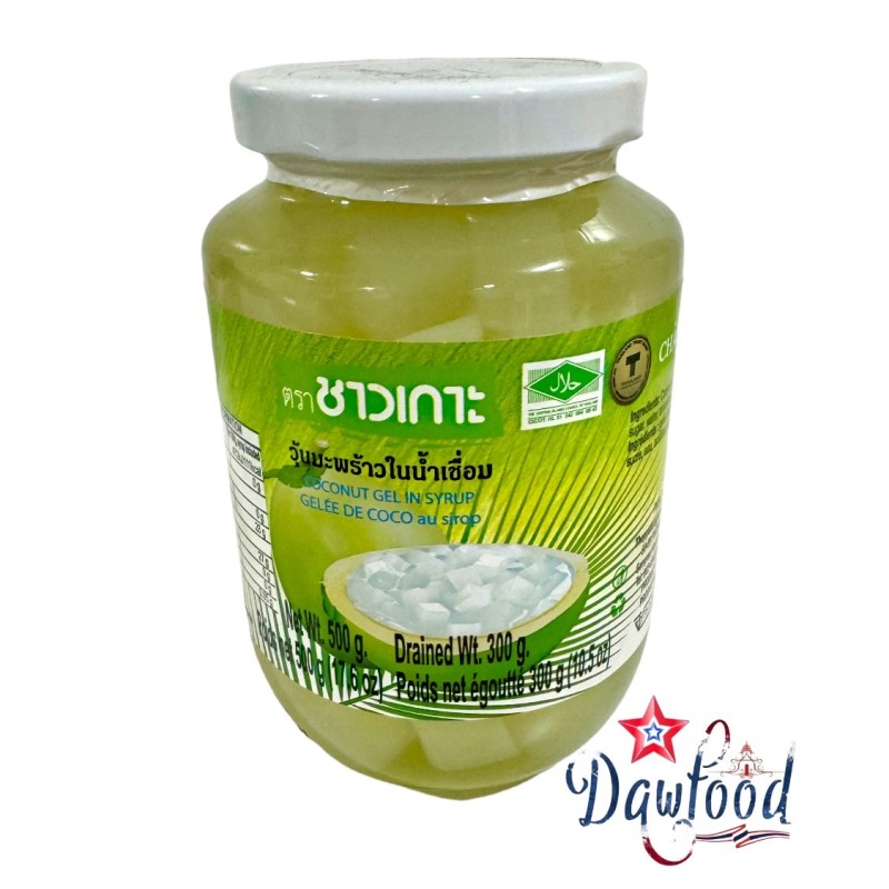 Gel de coco au sirop 300 gr Chaokoh Gel de coco au sirop 300 gr Chaokoh