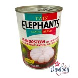 Mangoustan au sirop léger 565 gr Éléphants