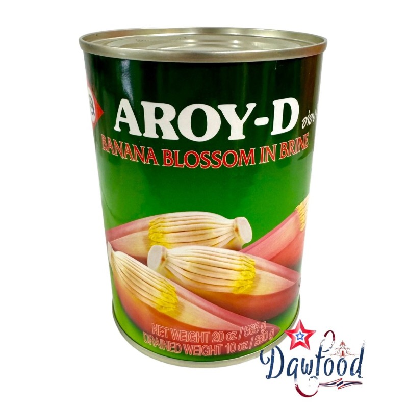 Fleur de bananier en saumure 565 gr Aroy-D Fleur de bananier en saumure 565 gr Aroy-D
