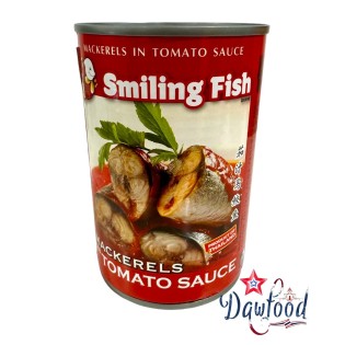 ปลาแมคคาเรลในซอสมะเขือเทศ 425 gr Smiling Fish