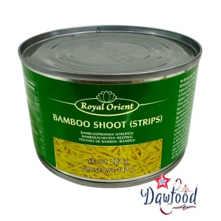 หน่อไม้รวกต้มในกระป๋อง ชนิดเส้น 227 gr Royal Orient