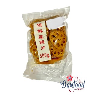 Lotus root sliced in water 500 gr Eaglobe