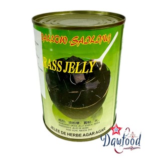 La jalea de hierba es una opción asiática saludable y deliciosa