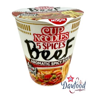 มาม่าราเมนญี่ปุ่น รสเนื้อสไตล์ฮ่องกง 64 gr Nissin