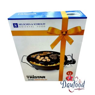 หม้อสุกี้ ปิ้งย่างบาร์บีคิว 2in1 ขนาด 3ลิตร Tristar