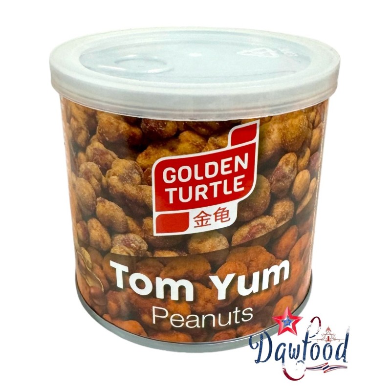 Tom Yum flavored peanuts 140 gr Golden Turtle