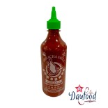 Sriracha chili verde Flying Goose 450 ml, salsa picante tailandesa