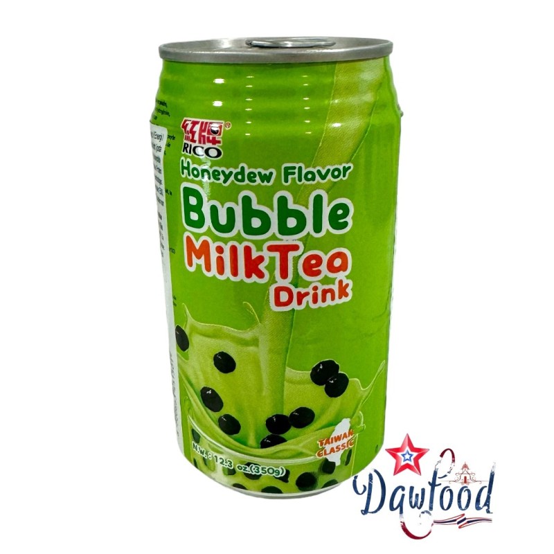 Bubble Tea con Leche y Burbujas Sabor a Melón Dulce 340 ml Rico - Dawfood Bubble Tea con Leche y Burbujas Sabor a Melón Dulce 340 ml Rico - Dawfood