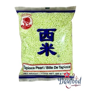 Perlas de tapioca verde 400 gr Cock