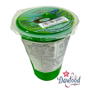 Nata de coco con sabor pandan 220 ml Kara