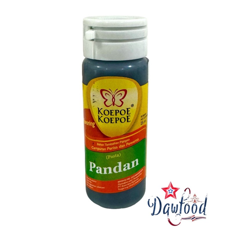 กลิ่นผสมอาหาร กลิ่นใบเตย 25 ml Koepoe กลิ่นผสมอาหาร กลิ่นใบเตย 25 ml Koepoe