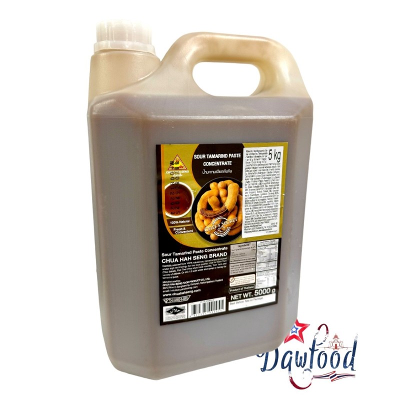 Concentrado de Pasta de Tamarindo Agrio 5kg - Chua Hah Seng Concentrado de Pasta de Tamarindo Agrio 5kg - Chua Hah Seng