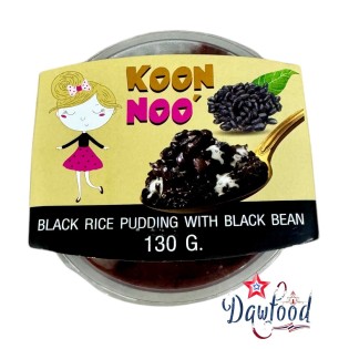 Arroz con Leche Negro con Judías Rojas 130g Koon Noo - Postre Tailandés Exótico | Dawfood
