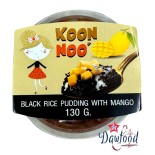 Black rice pudding with mango 130 gr Koon Noo