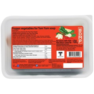 Frozen vegetables for tom yum soup 100 gr BDMP
