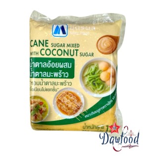 Azúcar de caña mezclado con azúcar de coco Mitr Phol, 1 kg asiático