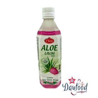 Bebida de Aloe Vera Sabor Lychee 500 ml - Tbest | Refrescante y Saludable